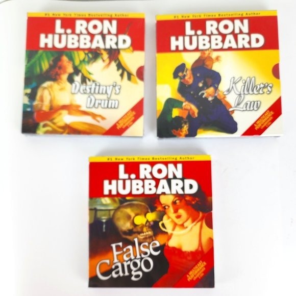 Lot of Three L. Ron Hubbard CDs NWT Sealed