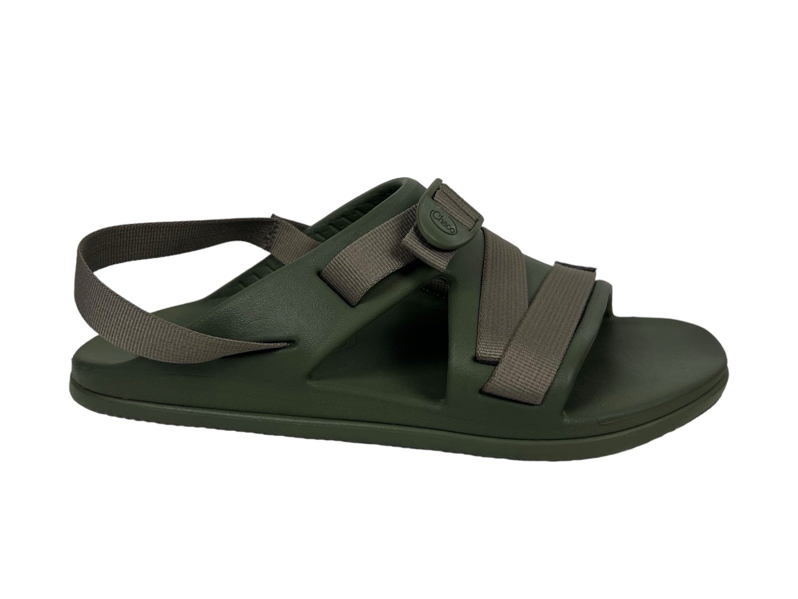 Chaco Chillos Sport Sandals Mens Size 11 Slip On Green jch108027 Outdoor EUC