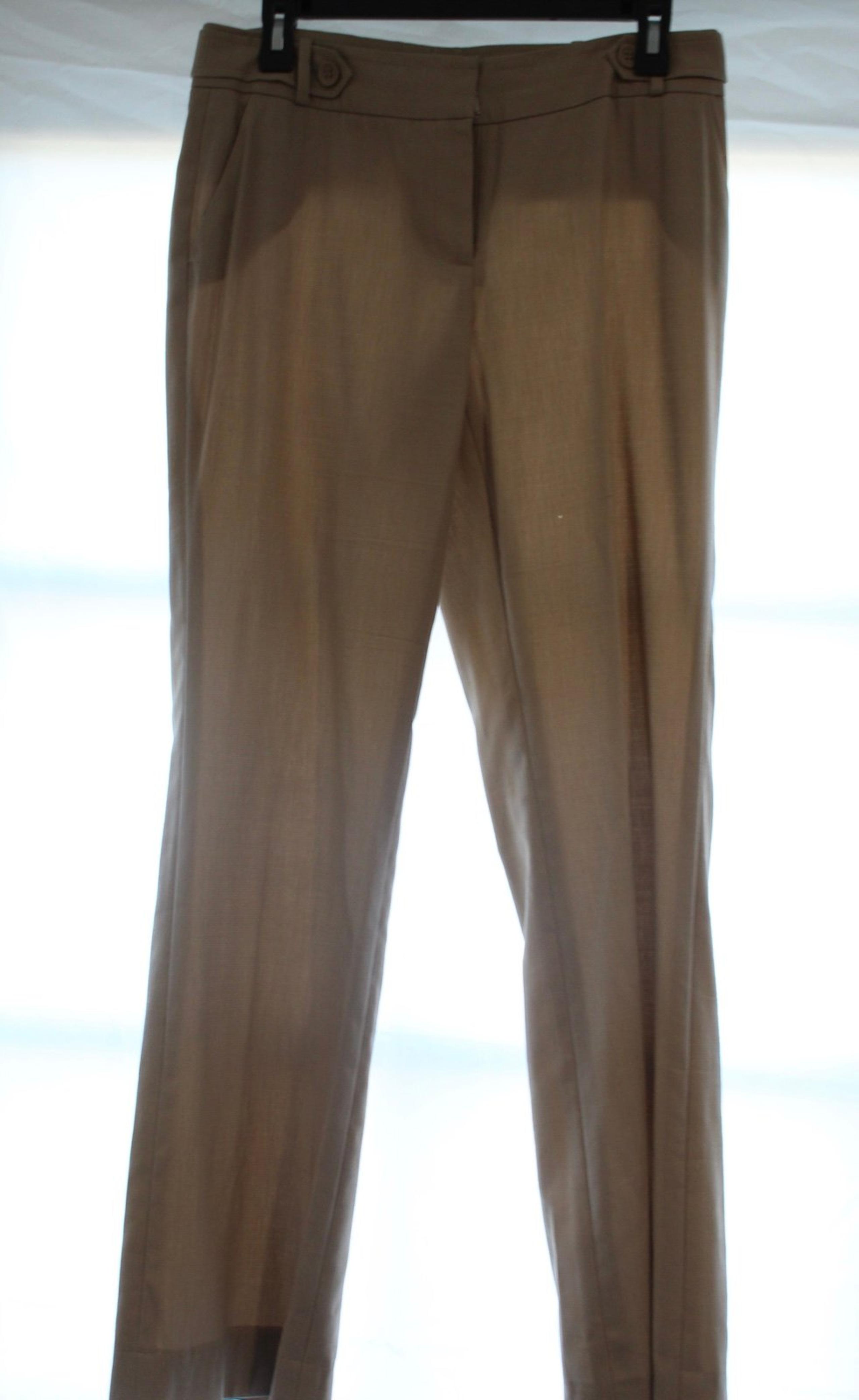 Classiques Entier women’s tan suit pants size 4