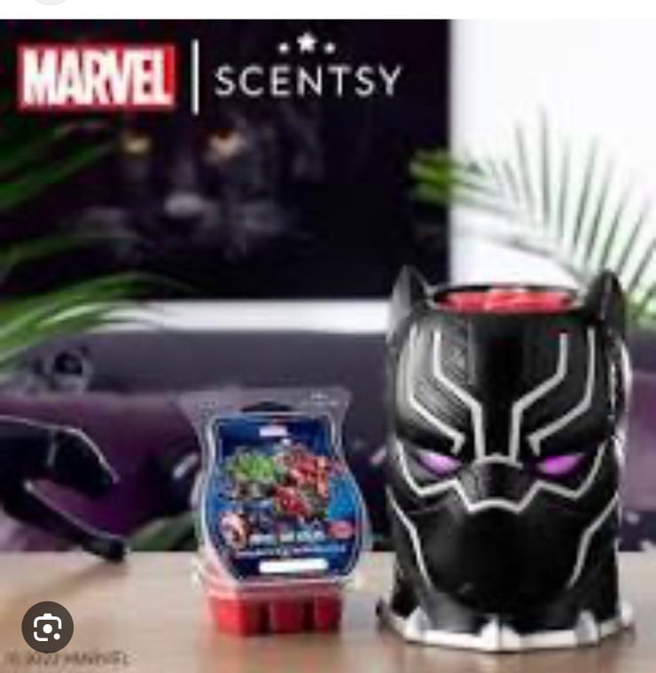 Black Panther Scentsy Warmer Brand