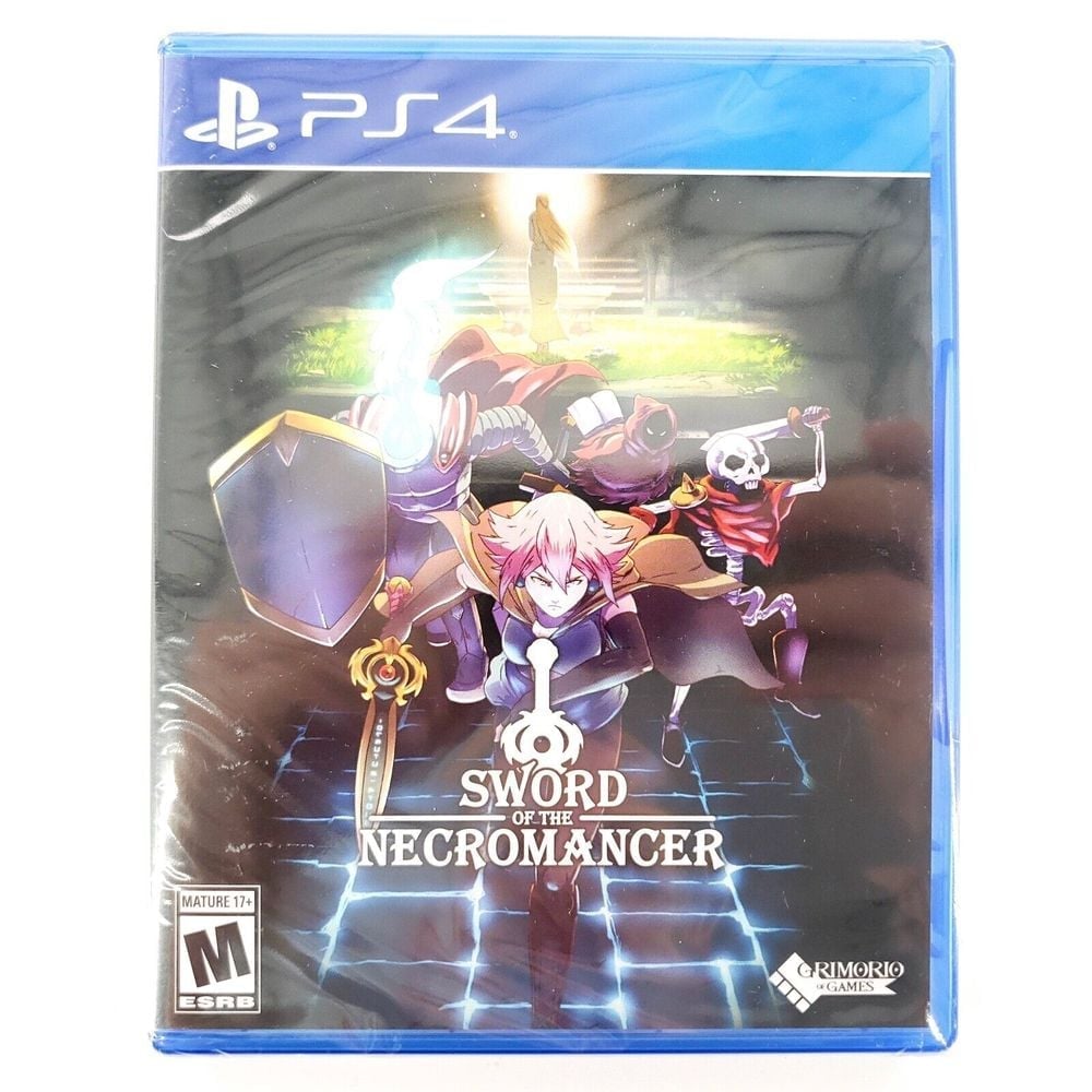 Sword of the Necromancer Sony PlayStation 4 Limited Run Drilled New Sealed