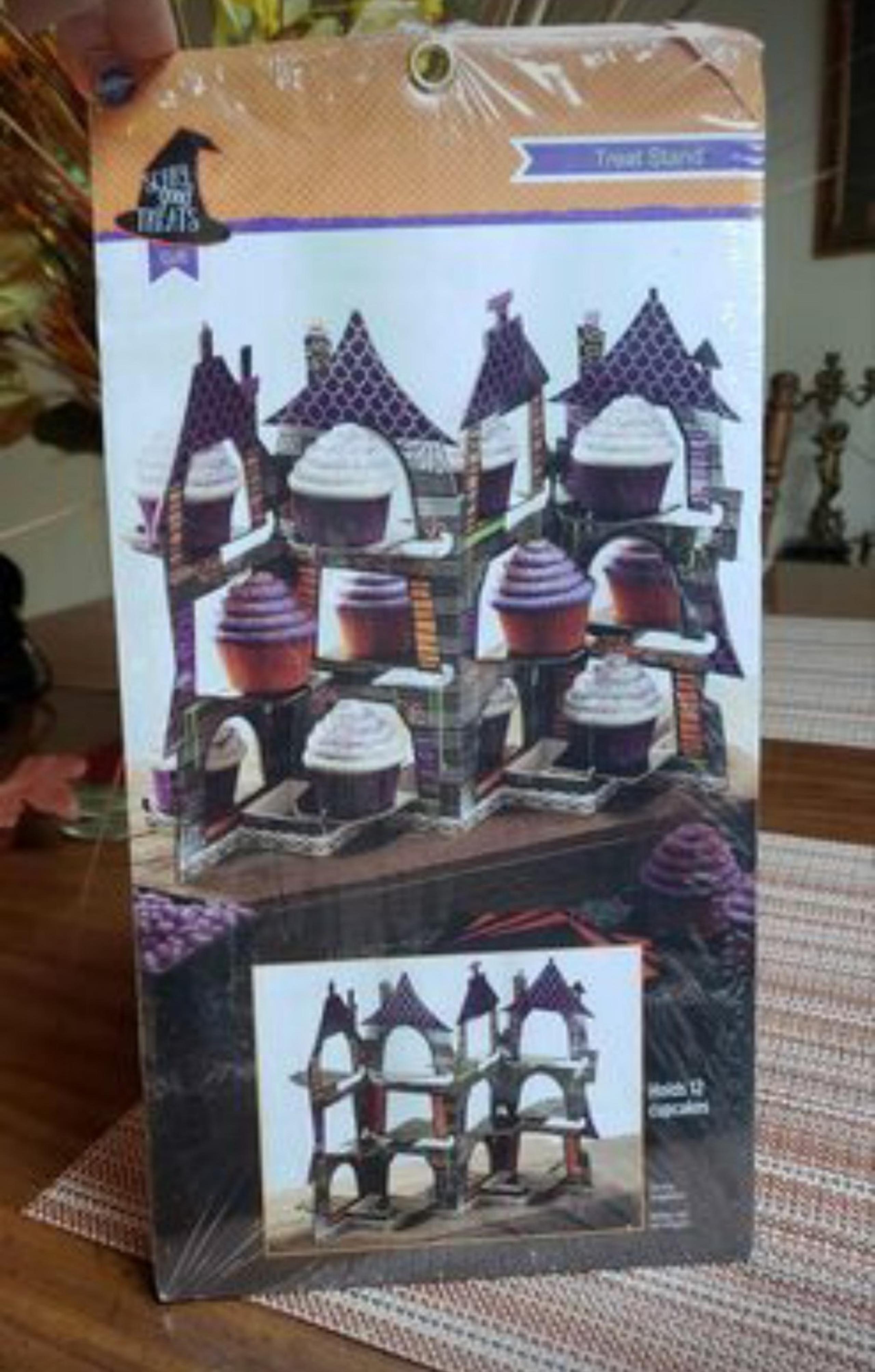 Halloween Wilton 3 Tier Cupcake Stand Holds 12 Cupcakes Sealed  New
