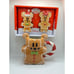 Mickey Mouse Gingerbread 2024 Christmas Mug and matching Salt and Pepper Shakers