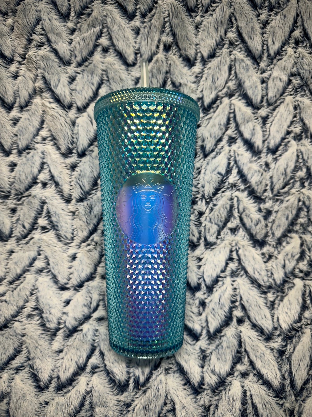 Starbucks 2020 China Blue Studded Tumbler Blue Diamond Tumbler