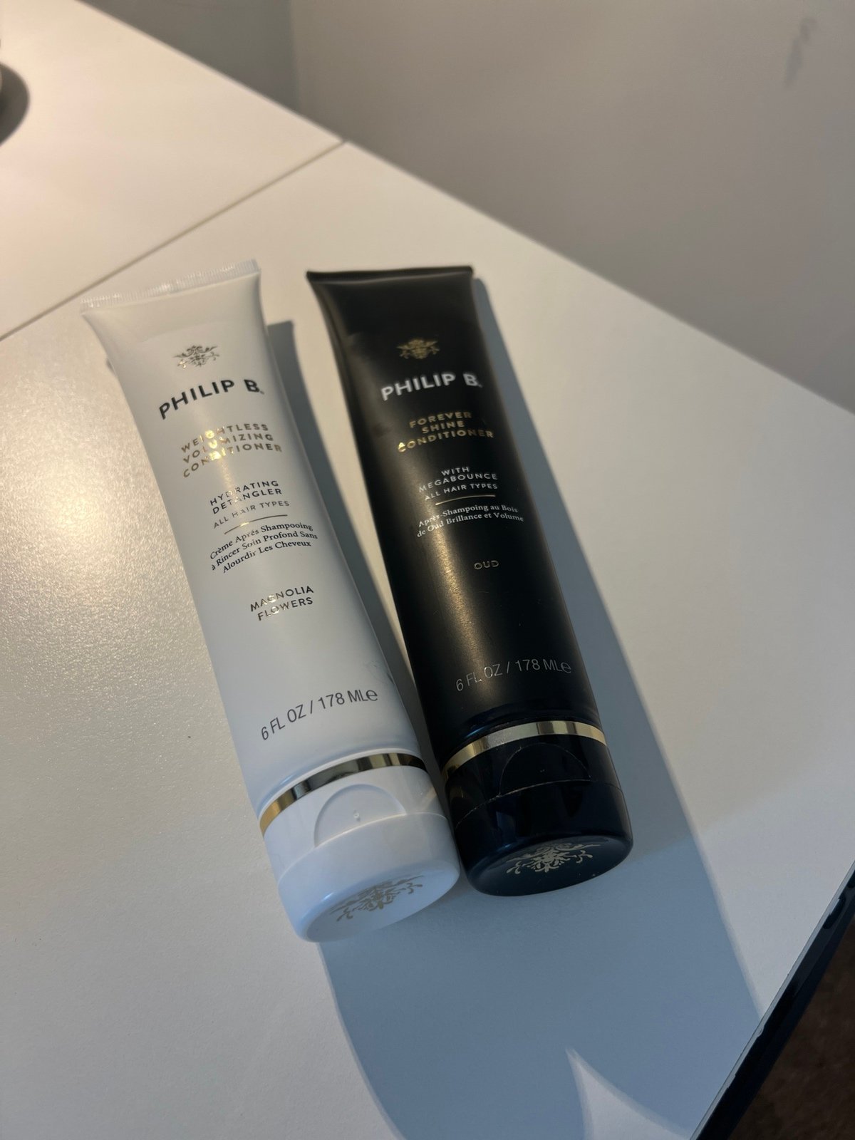 Brand new never used Philip b shampoo/conditioner