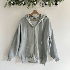 Brandy Melville Full Zip Hoodie One Size CM