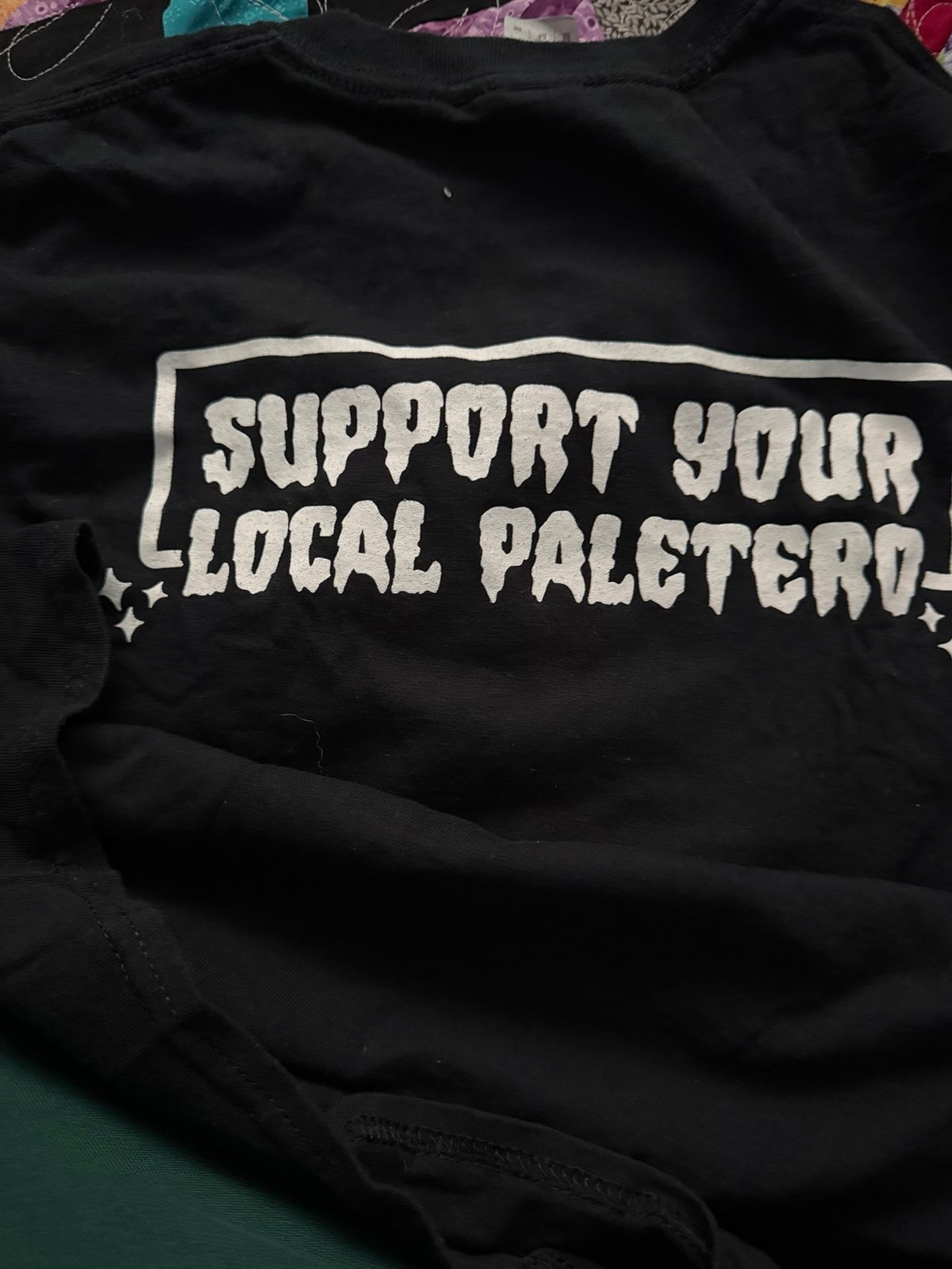 Manic Hispanic Size Medium Shirt. Supporting ice cream sellers. Punk Rock