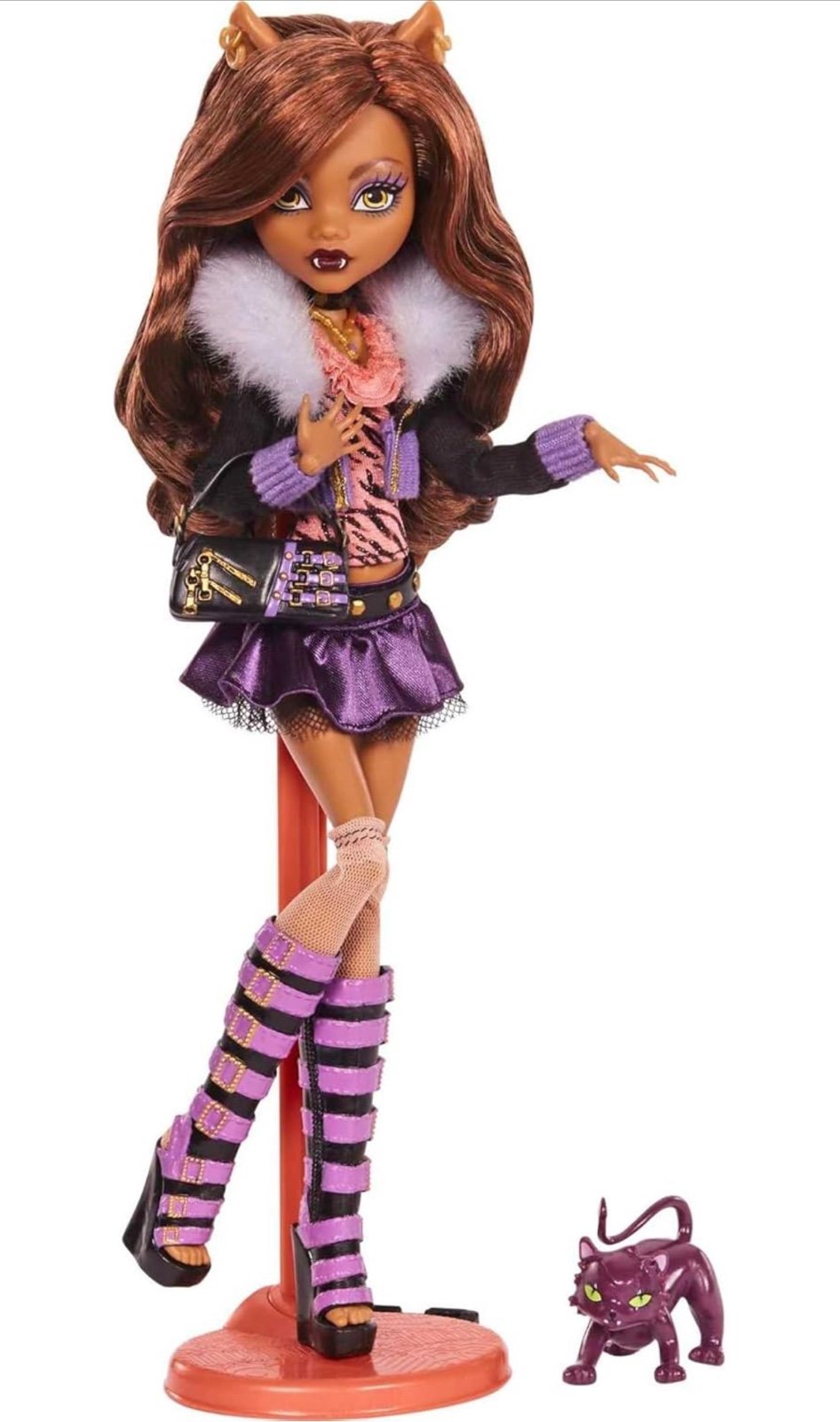 Monster High Clawdeen Wolf Reproduction Doll - Original Fashion & Shoes