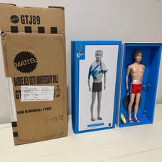 Barbie Signature Ken 60th Anniversary Reproduction With Silkstone Body