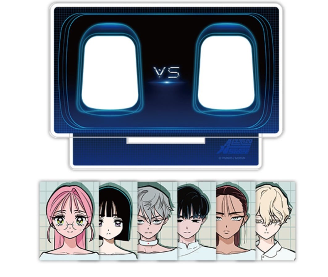 OFFICIAL ALNST Alien Stage Stand Photo ID Holder Mizi Sua Ivan Till Luka Hyana