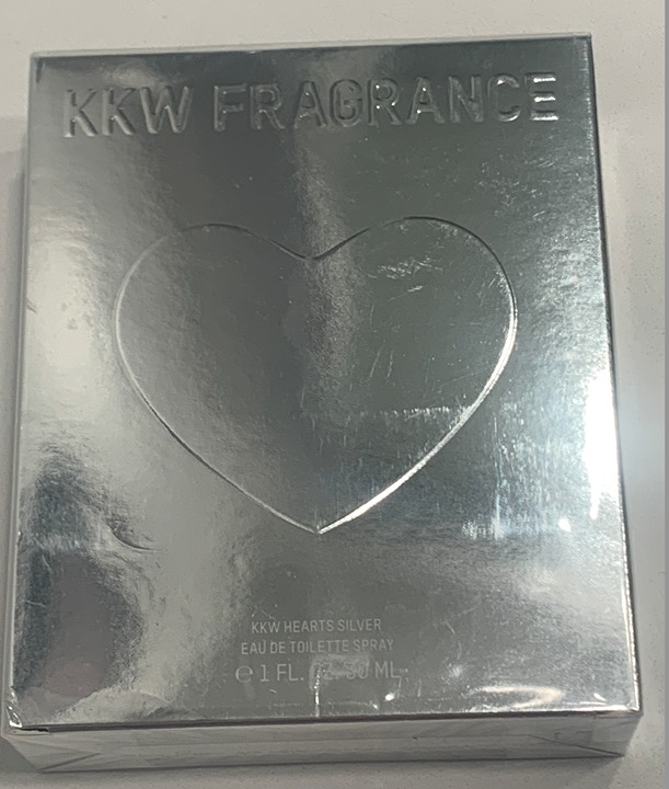 New - Hearts Silver KKW Fragrance 1 fl oz