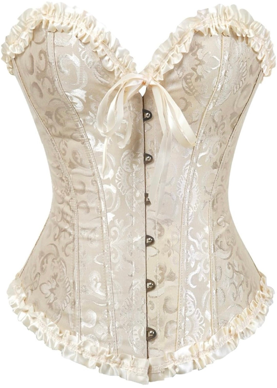 White Corset Top - XL