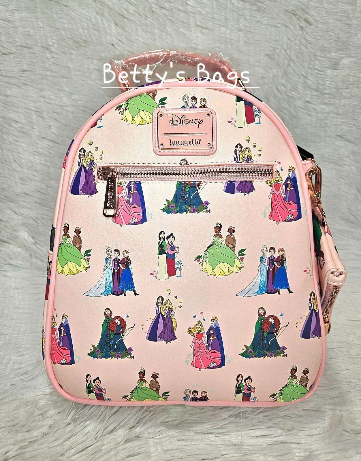 Loungefly Disney Mother's and Daughters Backpack with Coin Bag (A)