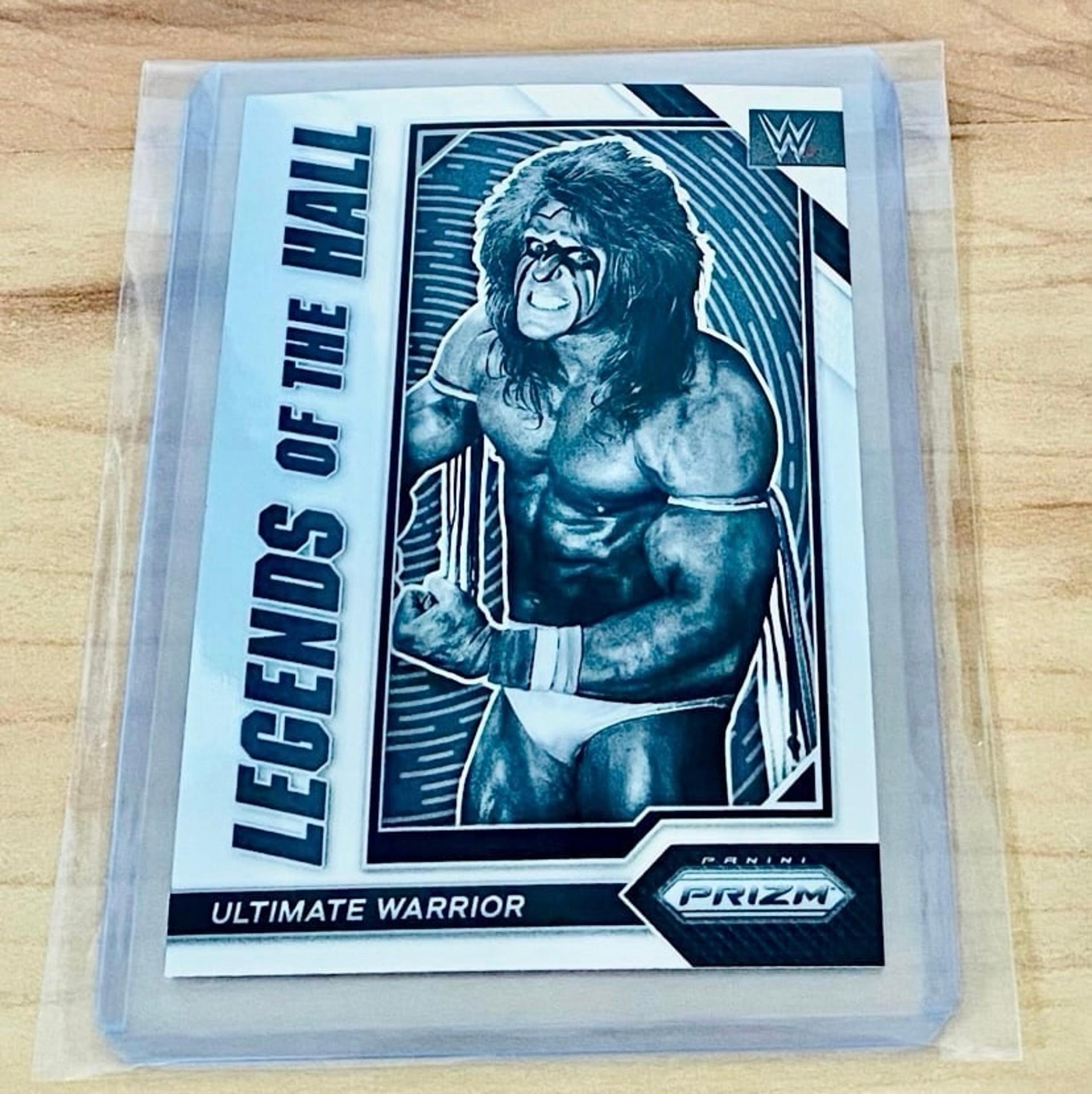 Ultimate Warrior Legends of the Hall 2023 WWE Panini Prizm Card #17 Mint