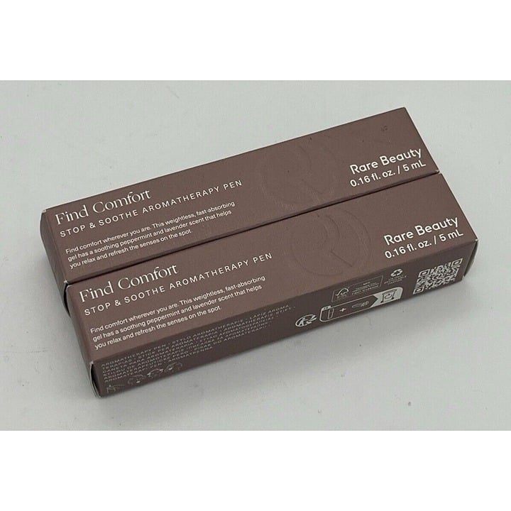 Rare Beauty Find Comfort Stop & soothe Aromatherapy Pen 0.16 fl oz Lot of 2