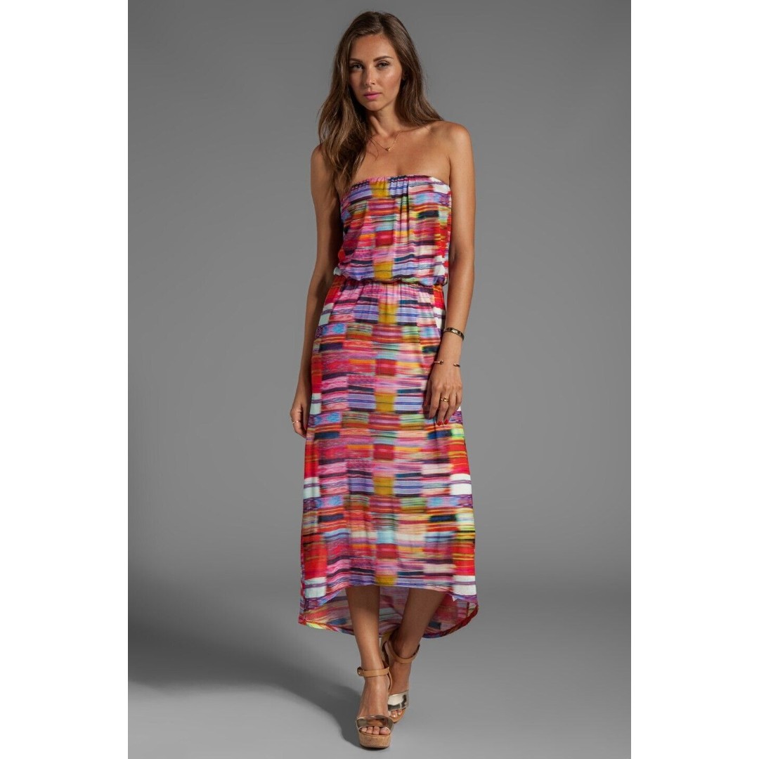 Velvet By Graham and Spencer Women's Kalila Biarritz Dress Strapless Med