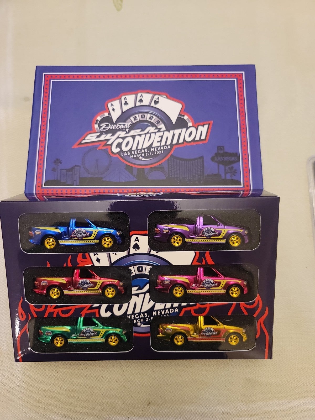 Diecast Supercon Las Vegas Custom Ford Lightnings