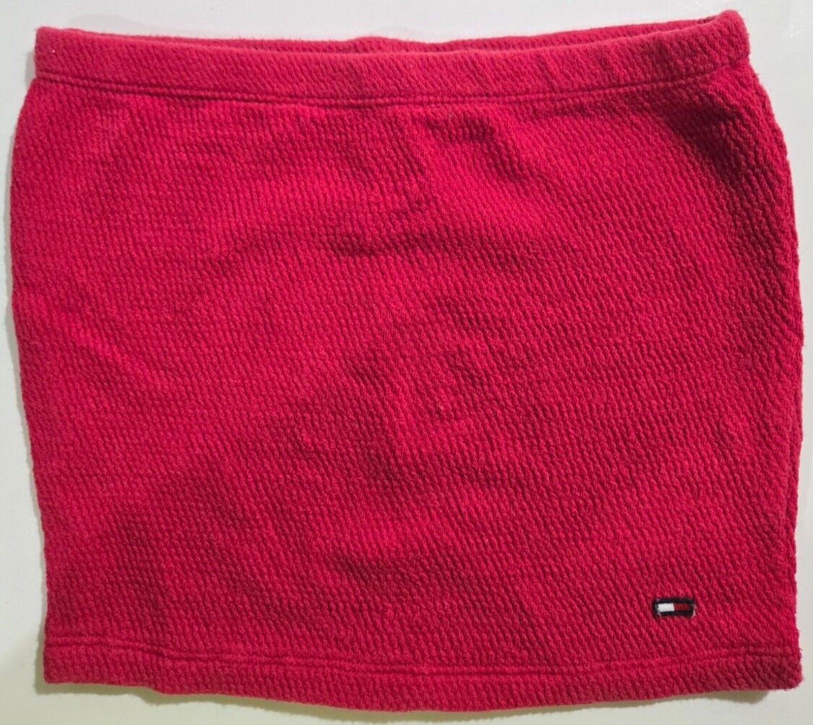 RARE Tommy Hilfiger Jeans Tube Tank Top Y2K Vintage Retro