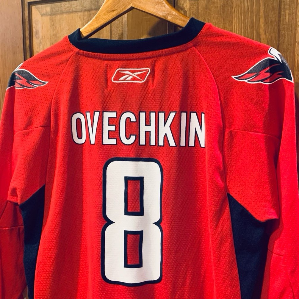 REEBOK NHL ALEXANDER OVECHKIN Washington Capitals Jersey