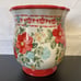 The Pioneer Woman Pioneer Vintage Floral 6.75-inch Stoneware Utensil Holder