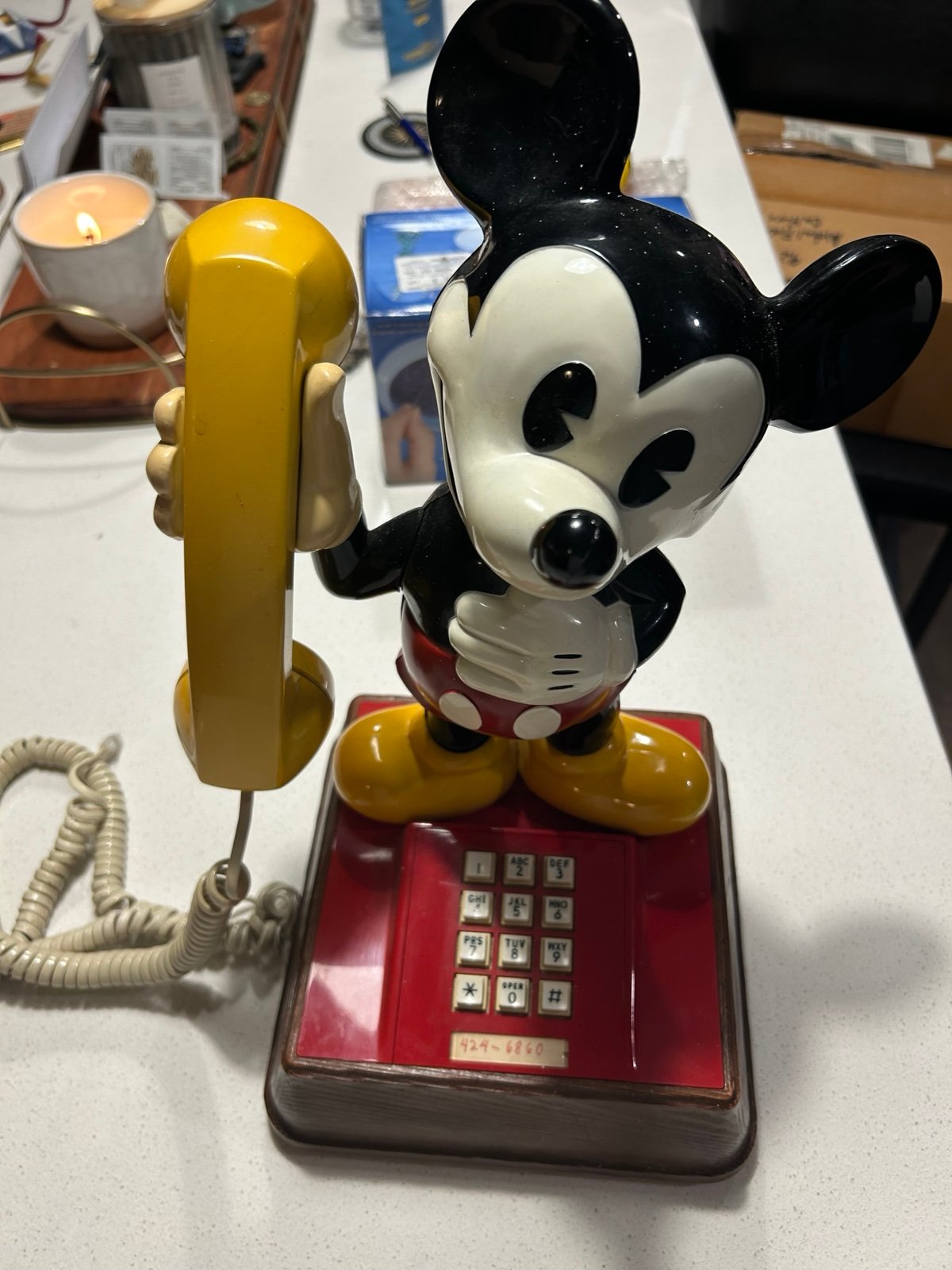 Mickey 1976 vintage phone