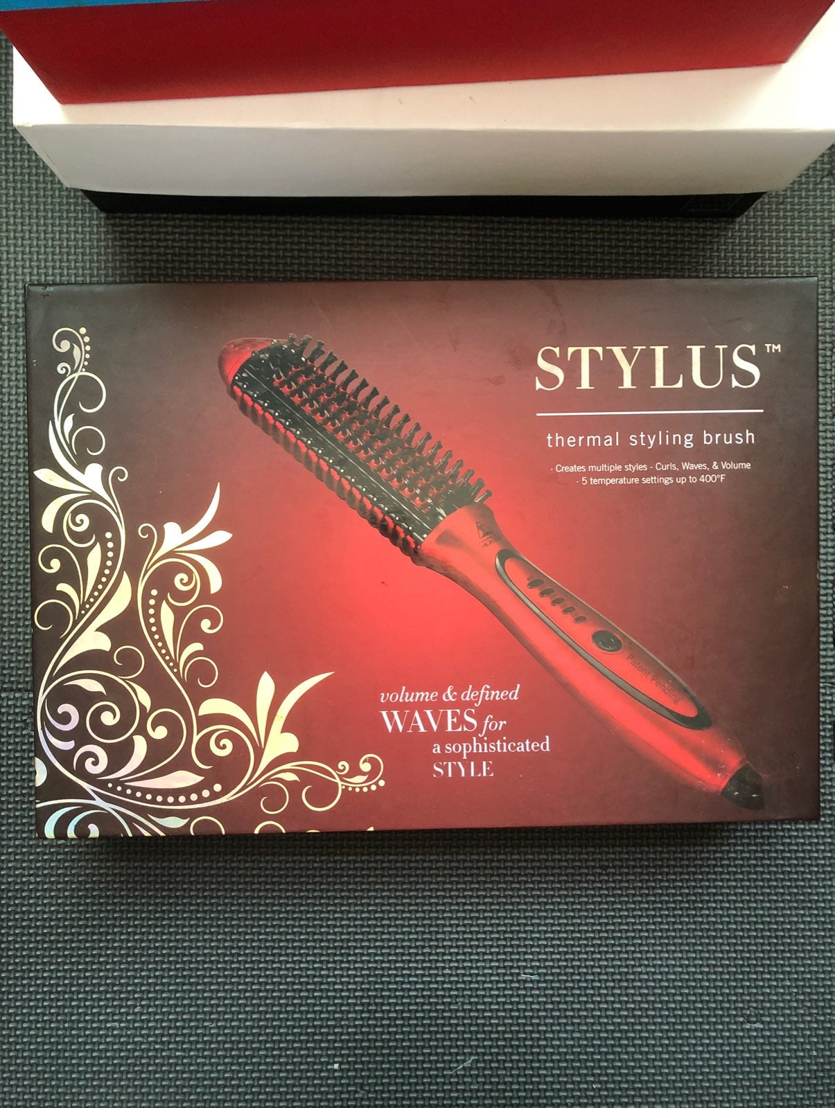 Stylus thermal styling brush set