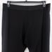 RACHEL ROY Women's Faux Leather Trim Knit Leggings Black 3X Plus Stretch NWT