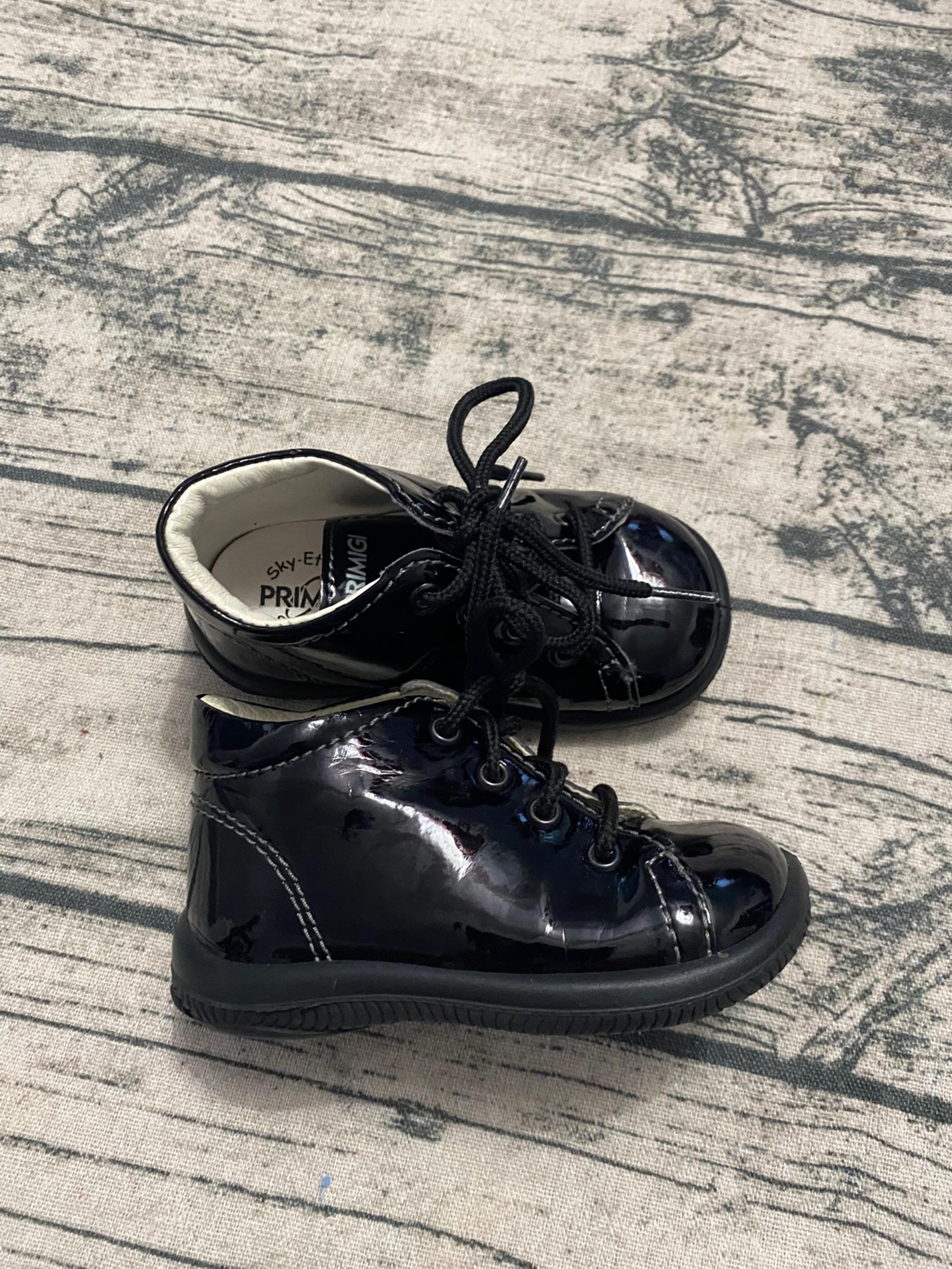 Primigi Patent Leather Boots Size 5