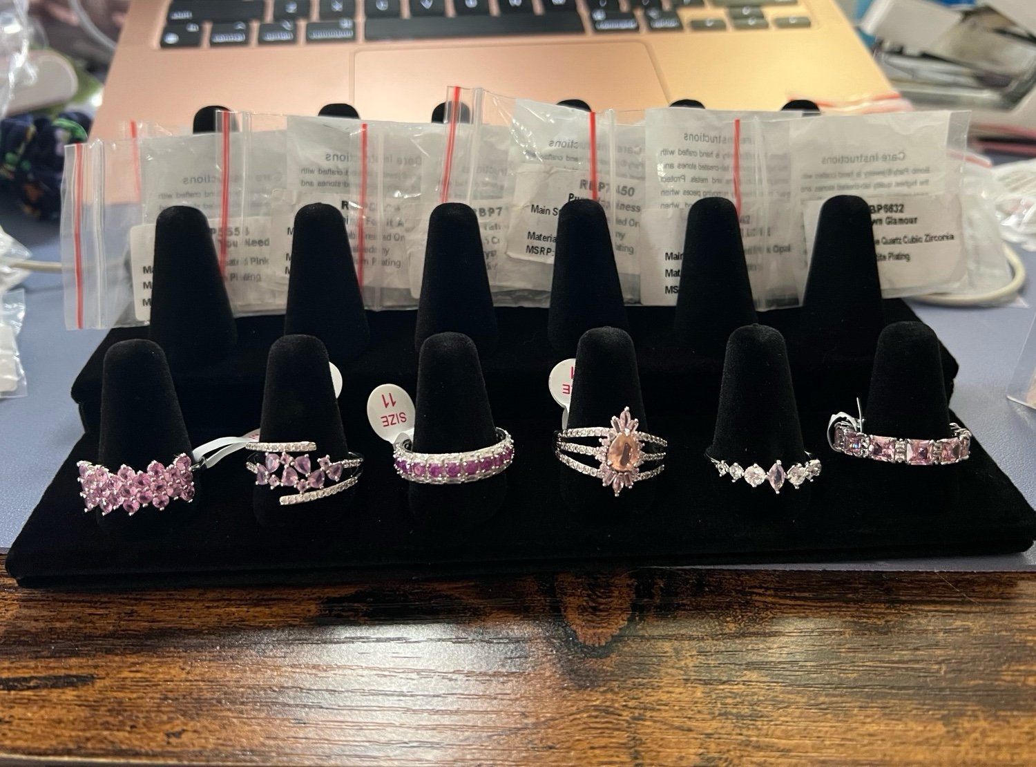 Bomb Party Ring Bundle (size 11)