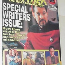 Star Trek The Next Generation Official Magazine Volume 22 NM Will Riker Cvr