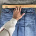 Madewell Jeans Womens 26 Blue The Perfect Vintage Straight Hi Rise Cropped