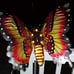 Metal Large Solar Butterfly Art Decor,Waterproof Solar Decorative Stakes Lights.