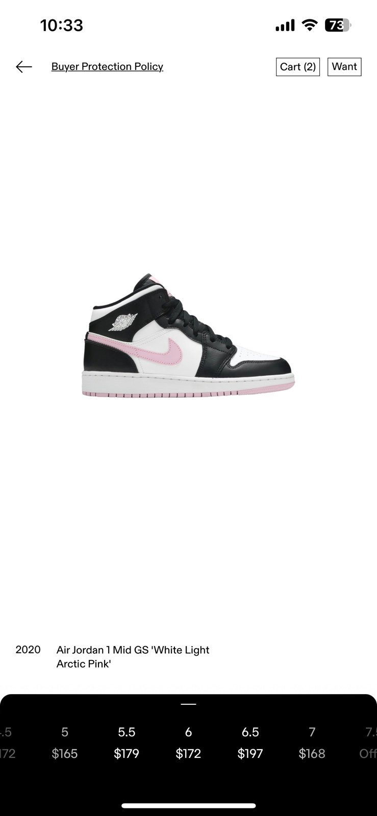 Nike Air Jordan 1 Mid Shoes