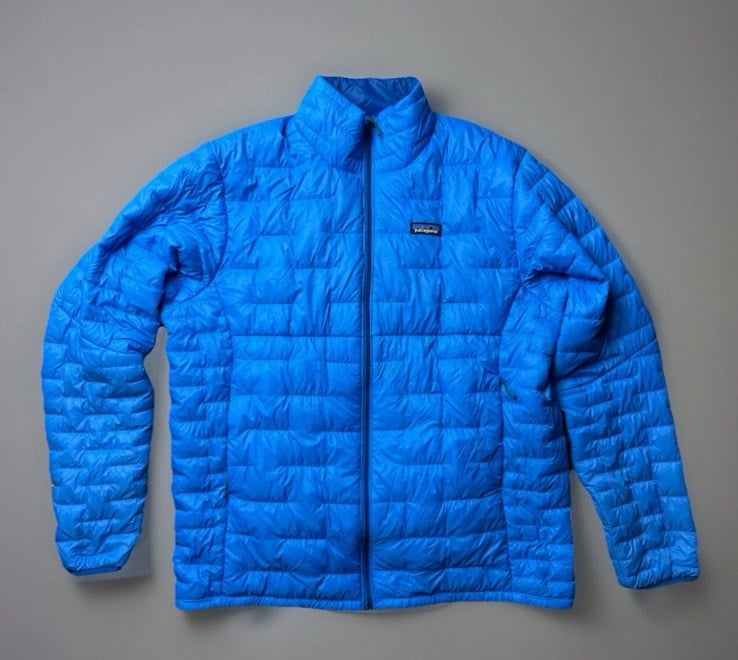 Patagonia Micro Puff Jacket - Anacapa Blue - Size XL 84066