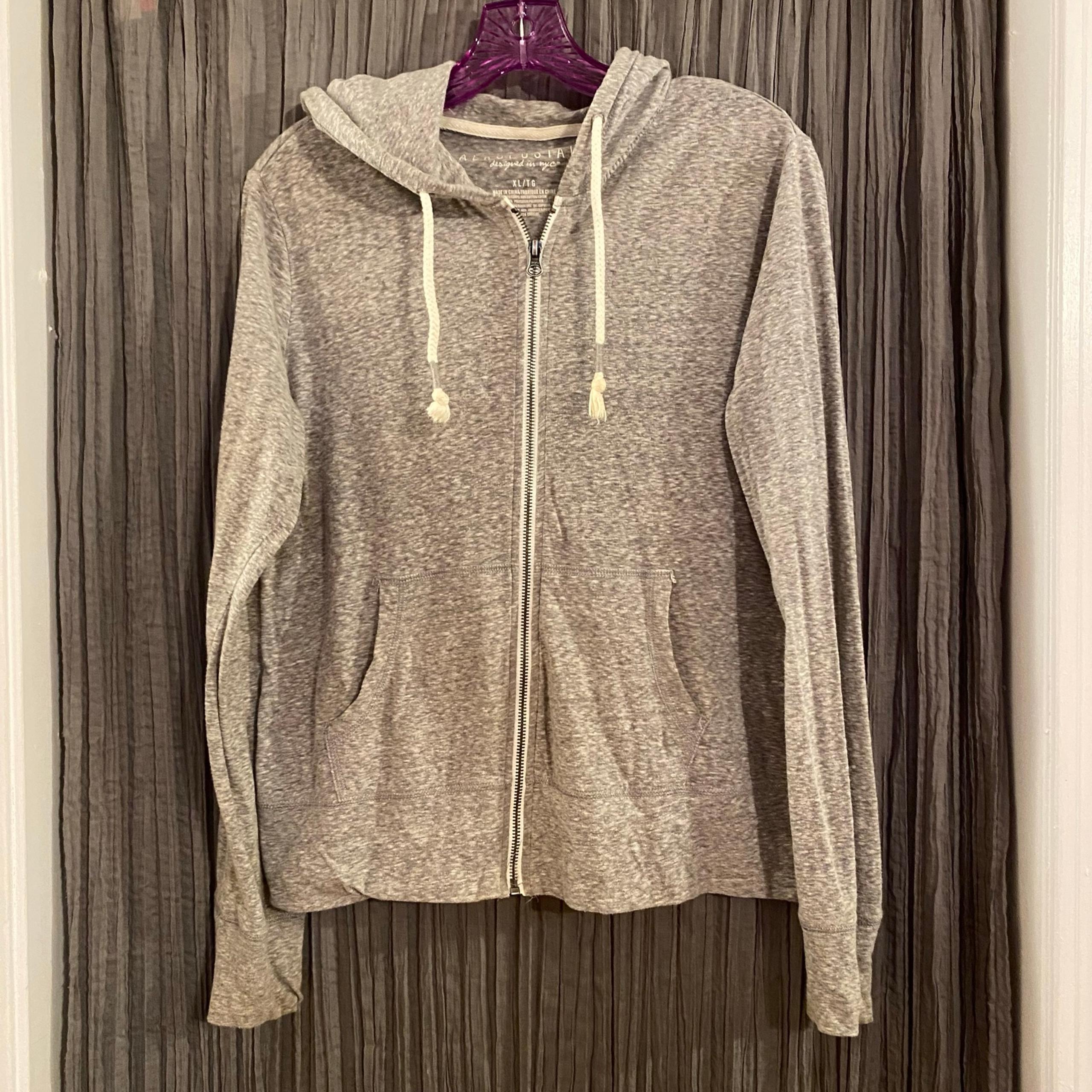 Aeropostale Light Gray Hoodie