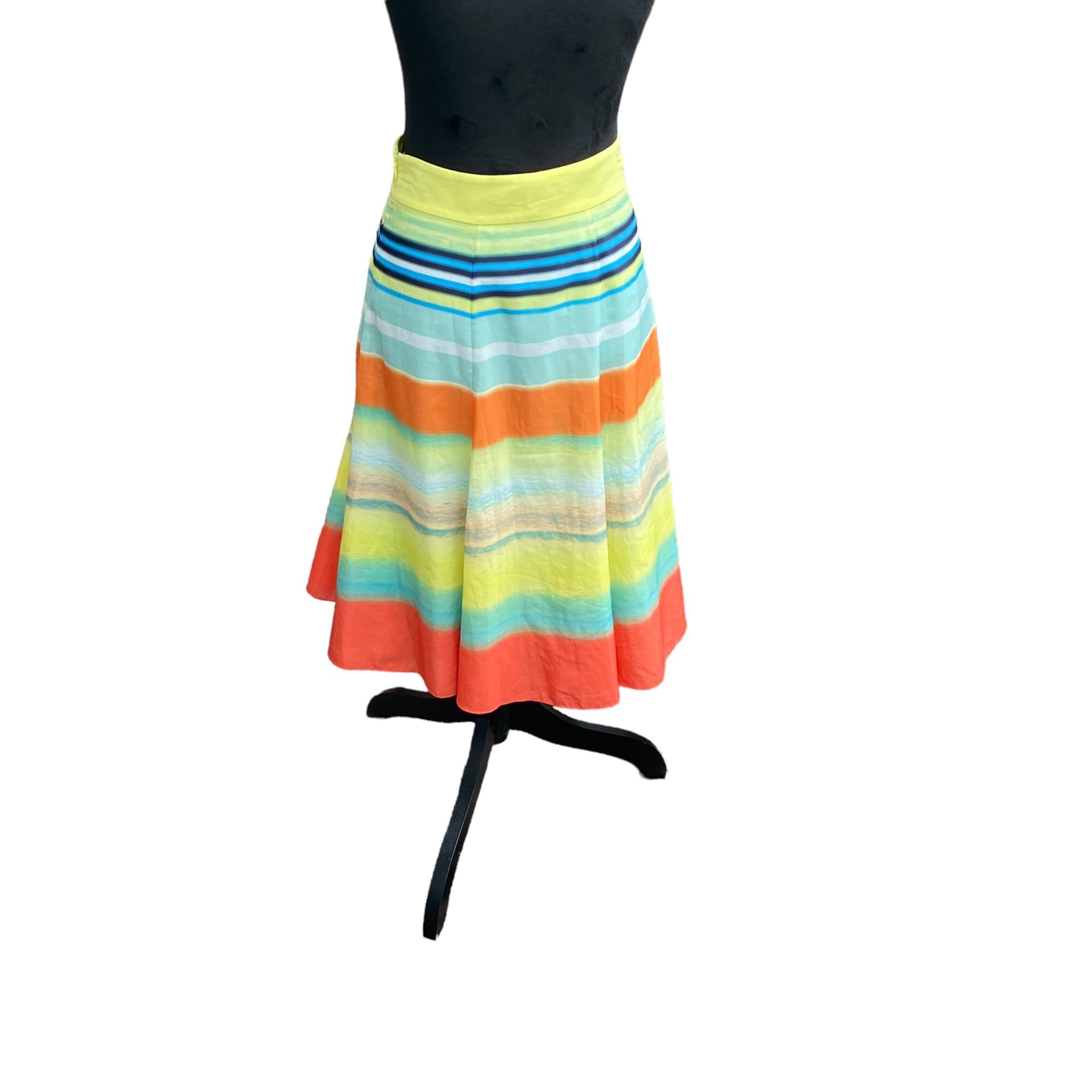 Ted Baker, London A line colorful skirt size 1