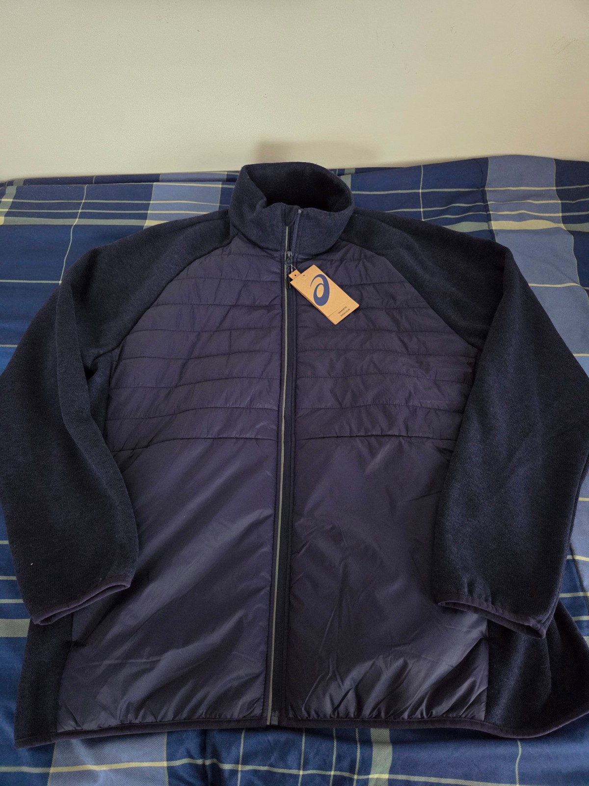 Asics Blue Jacket NWT!