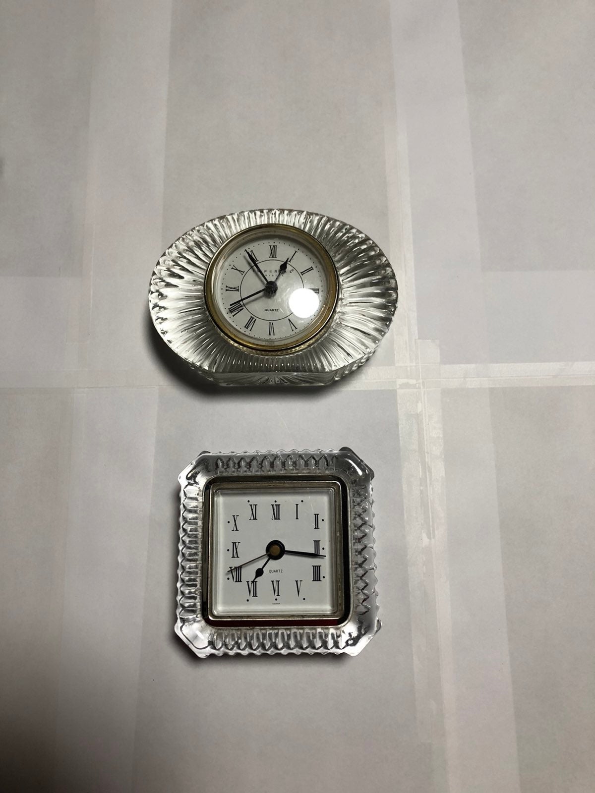 Crystal clocks