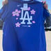 Takashi Murakami MLB World Tour Tokyo Series 2025 Dodgers Script Tee Size XL