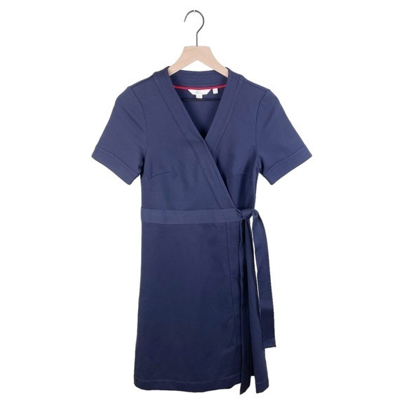 Mira ponte wrap dress online