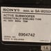 Sony SA-W2500 Powered subwoofer