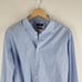 Hugo Boss Gorman Button Down Shirt Long Sleeve Blue Check Size 17