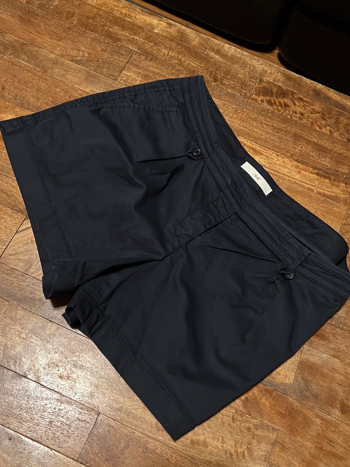 Ibd black shorts size 12