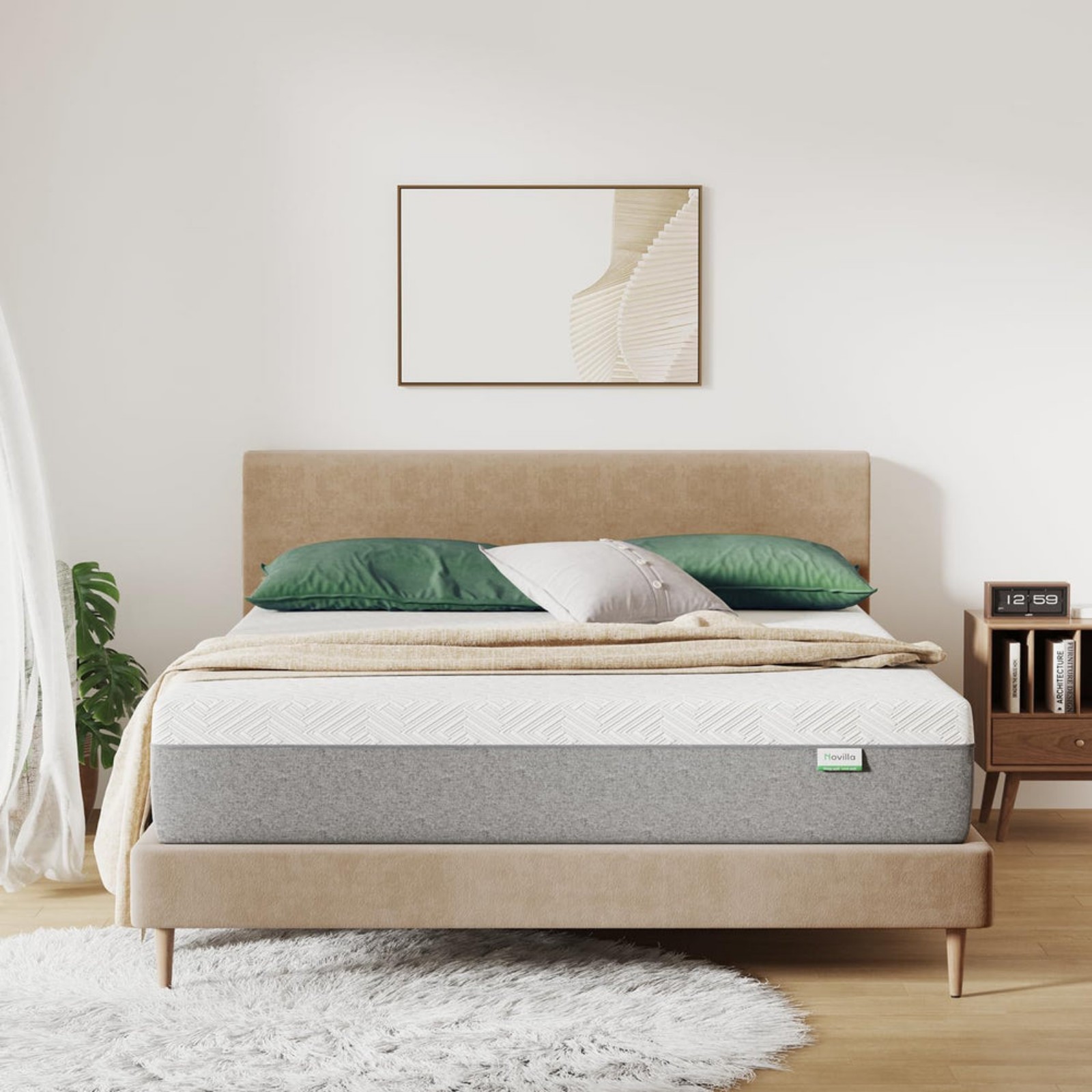 Novilla Full Mattress, 12 Inch Gel Memory Foam Full Size Mattress