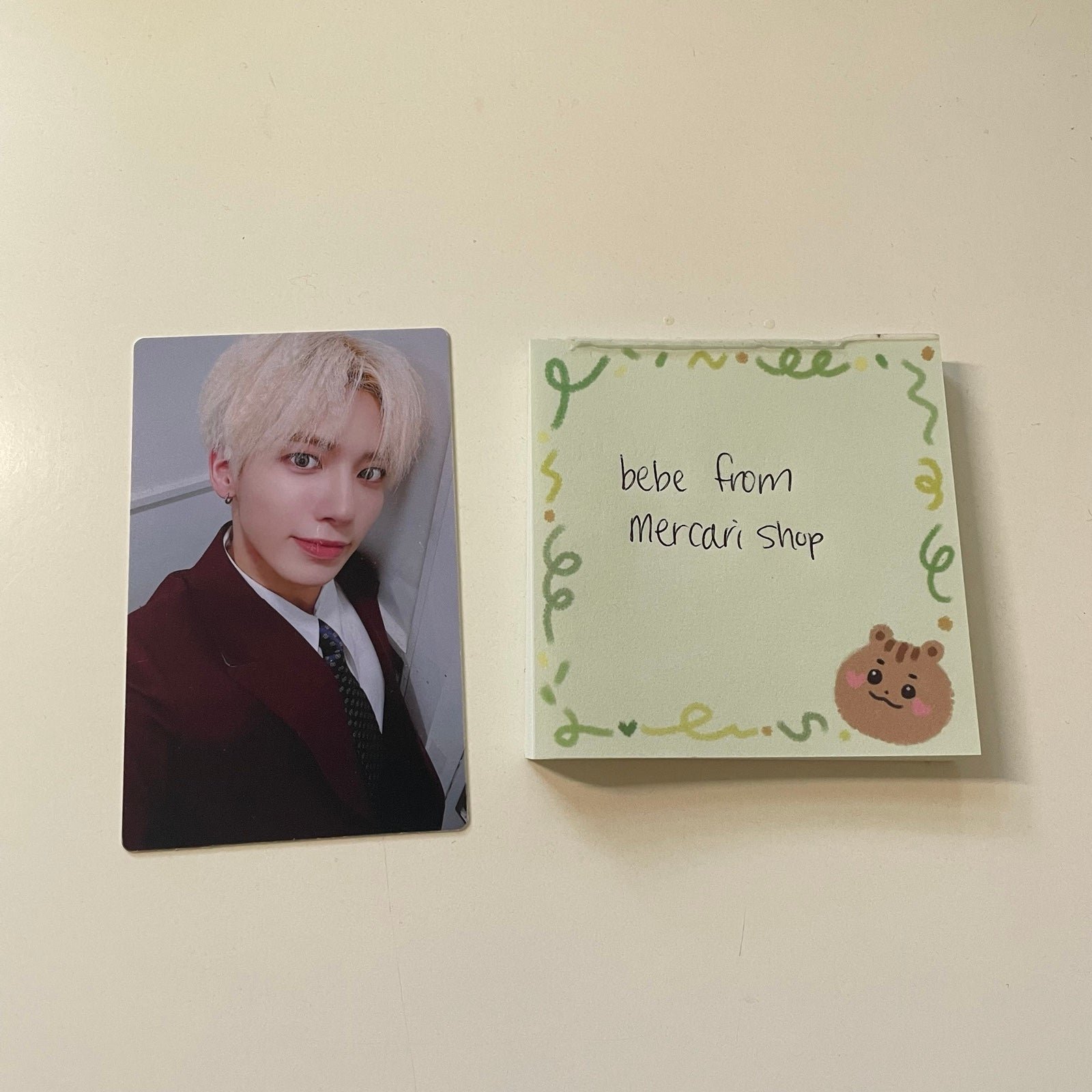 txt blue hour lucky draw taehyun