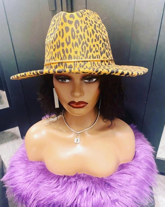 New! Sassy Fedora Hat