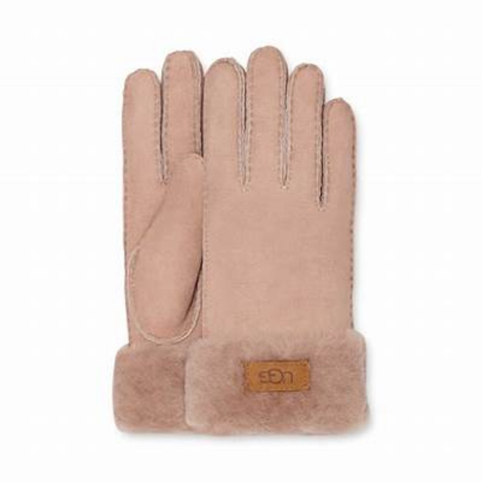 UGG Turn Cuff Unisex Gloves in Cliff - Size S