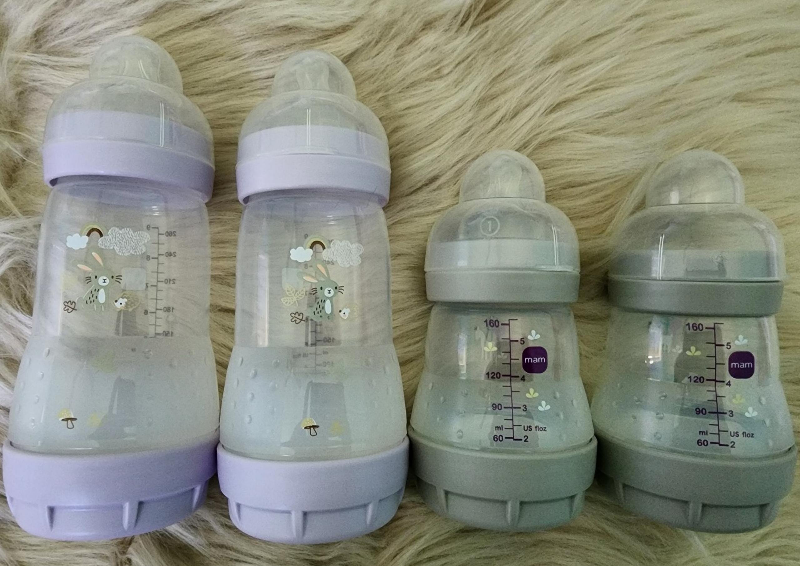 MAM Easy Start Anti-Colic Bottles 9 oz and 5oz Baby Essentials,