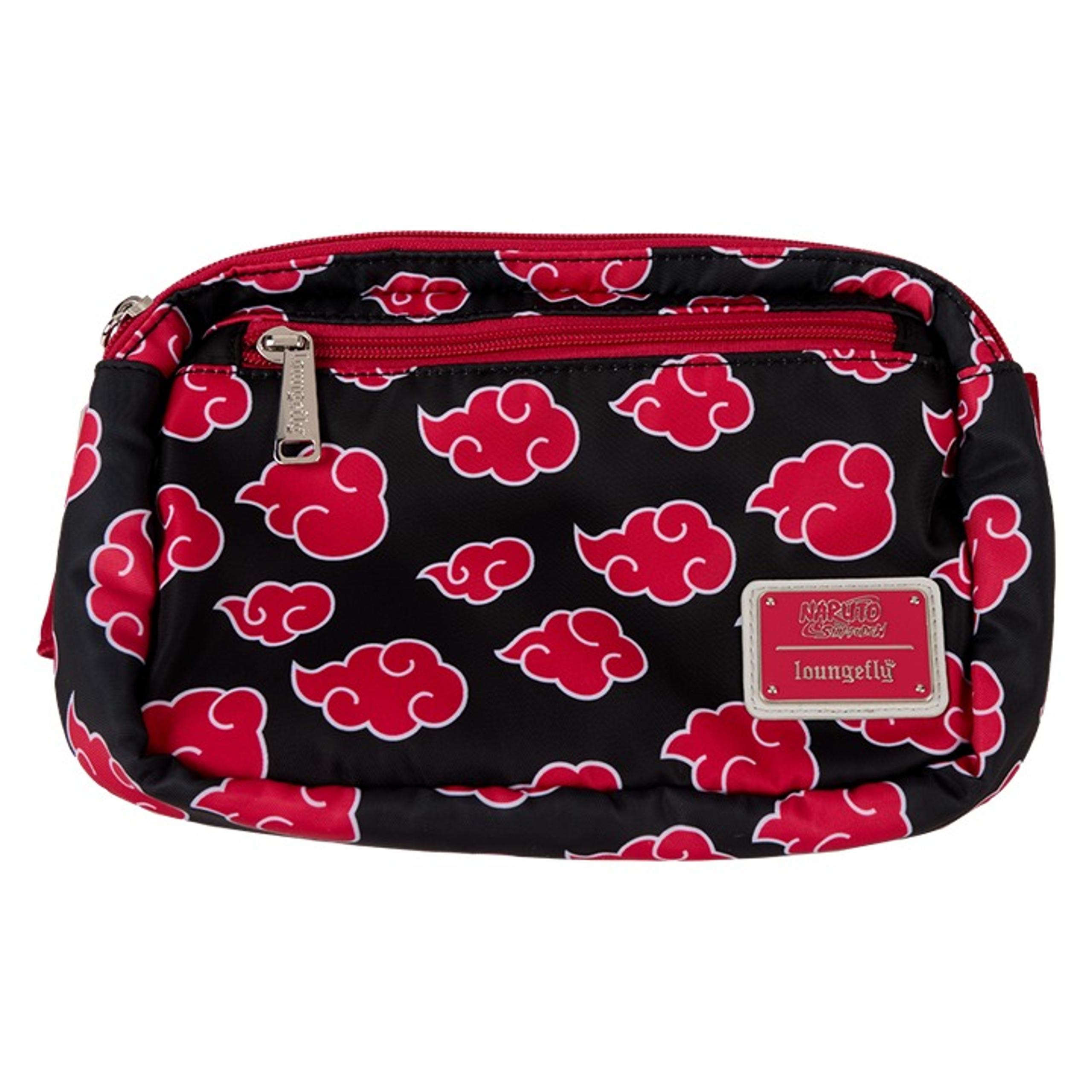 Naruto Akatsuki All-Over Print Nylon Sling Crossbody Bag
