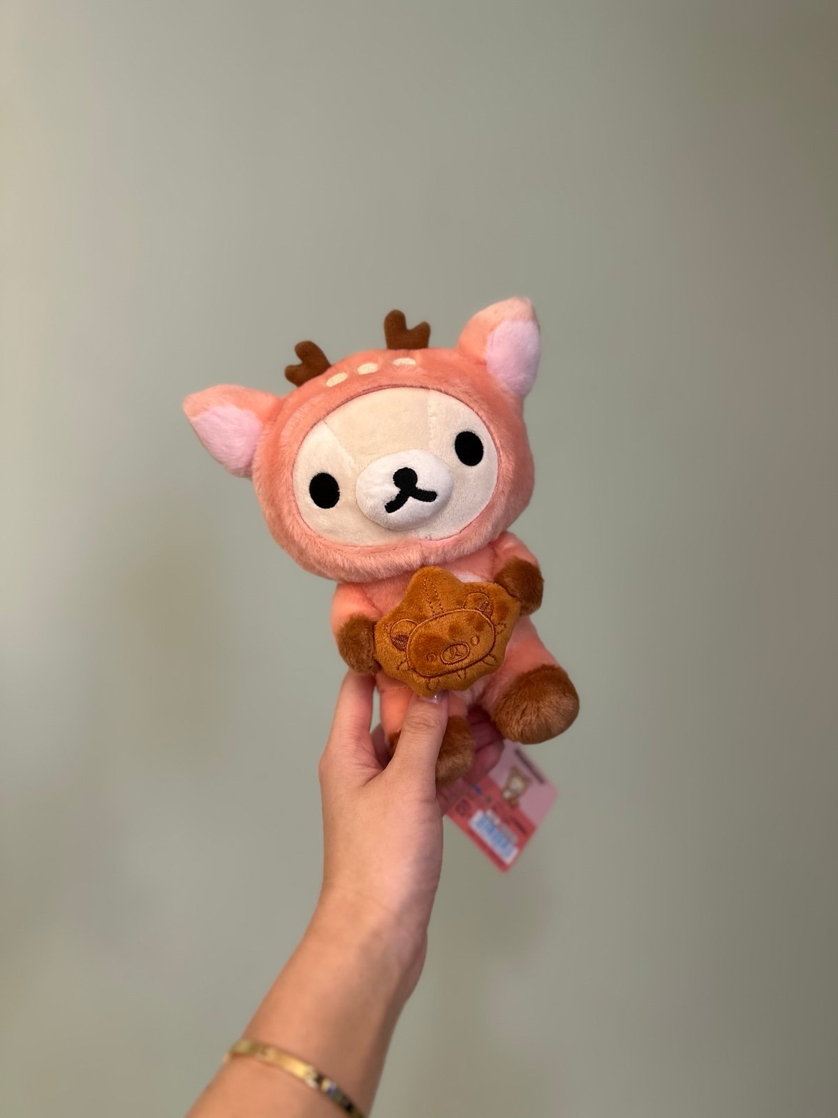San-X Rilakkuma Sabo Miyajima Teahouse Plush (Korilakkuma) LIMITED EDITION